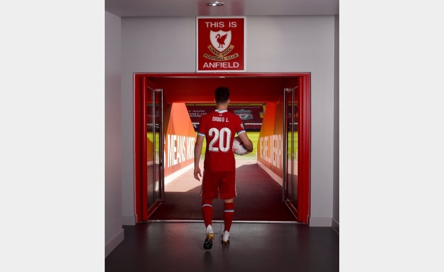 Liverpool confirmó su decisión con el dorsal de Diogo Jota
