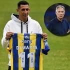 Di María le metió presión a Holan al ser presentado en Rosario Central: 