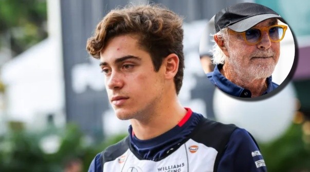 Briatore, contundente con Colapinto tras el GP de Bélgica: 