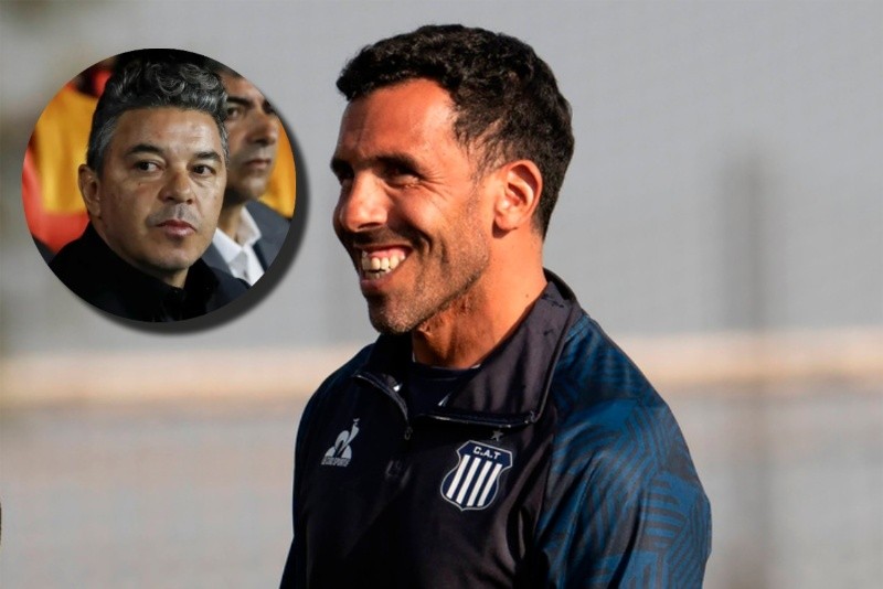 Gallardo le contestó a Tevez por Galarza Fonda y Portillo Gallardo le contestó a Tevez por Galarza Fonda y Portillo