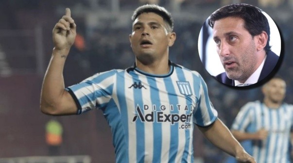 La respuesta de Diego Milito al pase consumado de Maxi Salas de Racing a River: 