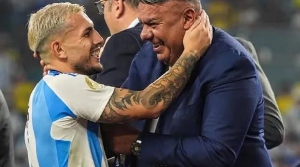 El mensaje de Chiqui Tapia para Paredes en Boca: 