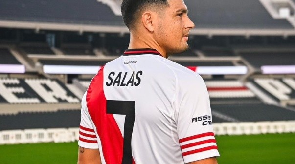 Maxi Salas rompió el silencio tras ser presentado en River: 