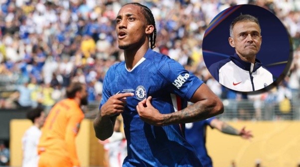 Joao Pedro le respondió a Luis Enrique tras la agresión en Chelsea-PSG: 