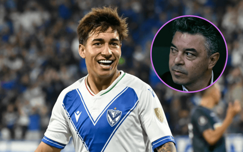 El presidente de Vélez le contestó tajante a Gallardo por Maher Carrizo El presidente de Vélez le contestó tajante a Gallardo por Maher Carrizo
