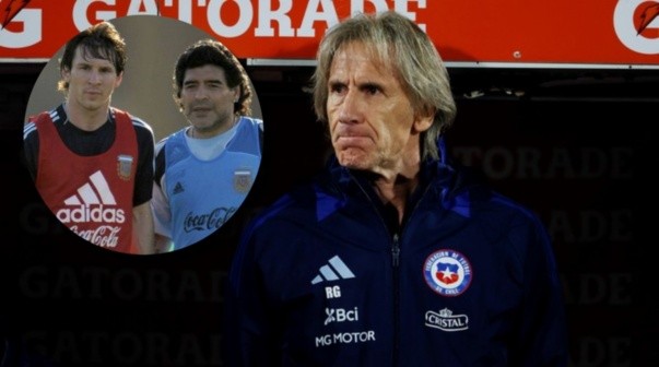 Ricardo Gareca eligió al mejor de la historia entre Messi y Maradona: 