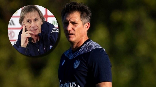 Ricardo Gareca le apuntó a Guillermo Barros Schelotto en Vélez: 