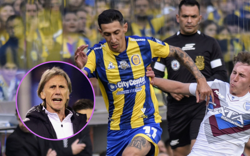 Tras su debut en Rosario Central ante Godoy Cruz, Gareca sentenció a Di María Tras su debut en Rosario Central ante Godoy Cruz, Gareca sentenció a Di María