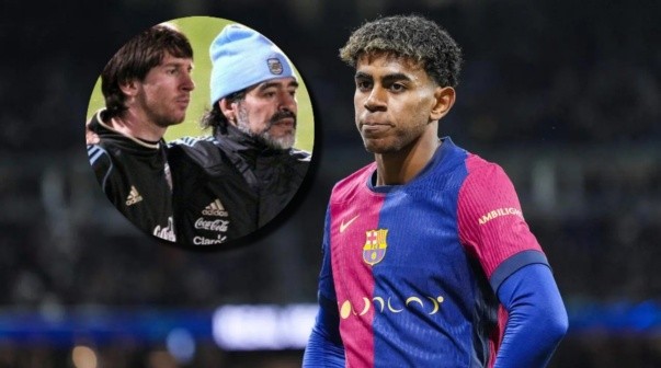 Lamine Yamal sentenció a Messi y Maradona en el Barcelona: 