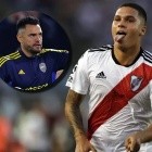 River chicaneó a Boca y Chiquito Romero en la presentación de Juanfer: 