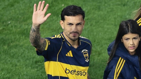 Presentacion en Boca Juniors de Leandro Paredes.