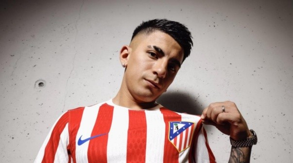 Almada, contundente con Simeone tras llegar al Atlético Madrid: 