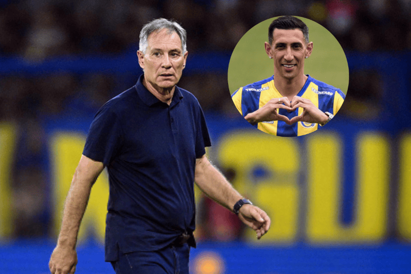 Holan sentenció a Di María tras el empate de Rosario Central Holan sentenció a Di María tras el empate de Rosario Central