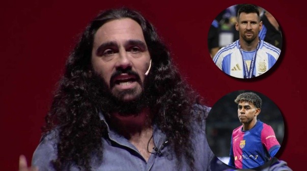 Sorín dijo quién es mejor entre Lionel Messi y Lamine Yamal: 