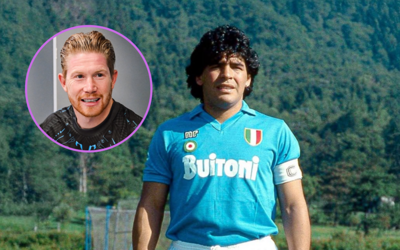 Recién presentado en Napoli, Kevin De Bruyne sentenció a Diego Maradona Recién presentado en Napoli, Kevin De Bruyne sentenció a Diego Maradona
