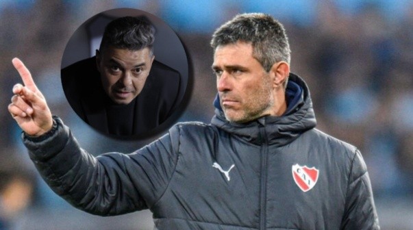 Vaccari chicaneó a River y Gallardo tras la derrota de Independiente: 