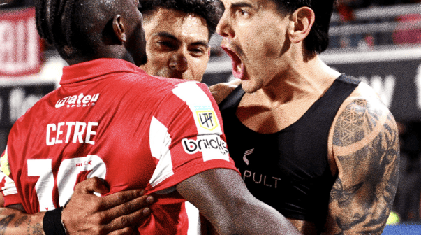 Estudiantes se lo dio vuelta a Huracán y le ganó 2-1