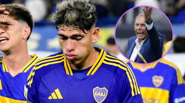 La decisión final de Russo con Palacios en Boca tras el reproche a Úbeda