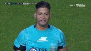 El árbitro del partido anuló el gol de Unión ante Tigre por una falta previa en el inicio de la jugada.