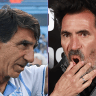 Domínguez le contestó a Costas tras ganarle a Racing con Estudiantes: 