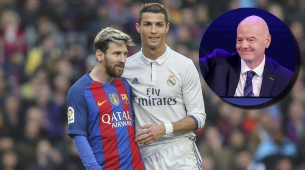 FIFA eligió al mejor de la historia entre Messi y Cristiano Ronaldo