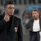 El palito del Ogro Fabbiani para River y Marcelo Gallardo: 