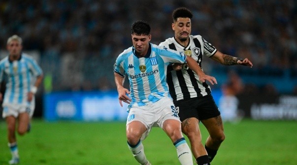 Juan Ignacio Nardoni. Racing Club de Avellaneda vs Botafogo de Futebol e Regatas. Recopa Conmebol Sudamericana. 20/2/2025