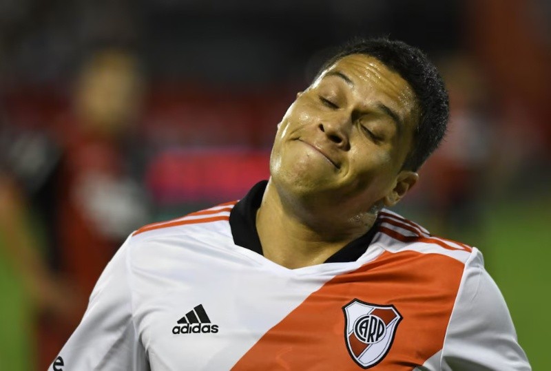 Juanfer Quintero explotó tras su salida en River vs Talleres 