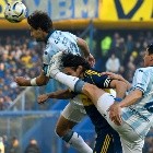 Boca Juniors vs Racing.Foto: FOTOBAIRESFecha 4 Torneo Clausura Liga Profesion