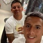 La foto de Rojo con Almendra que generó polémica entre los hinchas de Boca: 