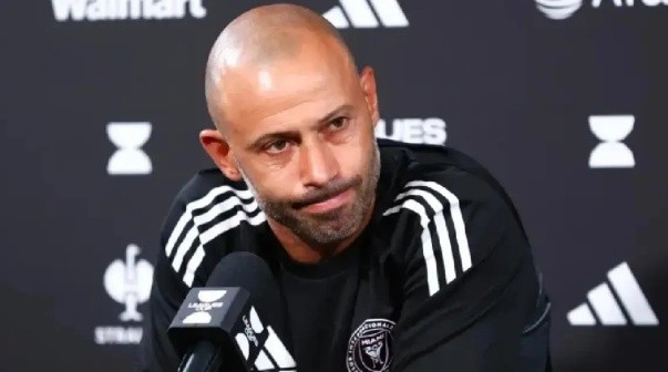 Mascherano y un fuerte cruce con un periodista en el Inter Miami: 