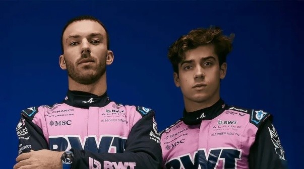 El cruce de Franco Colapinto con Pierre Gasly en Alpine: 