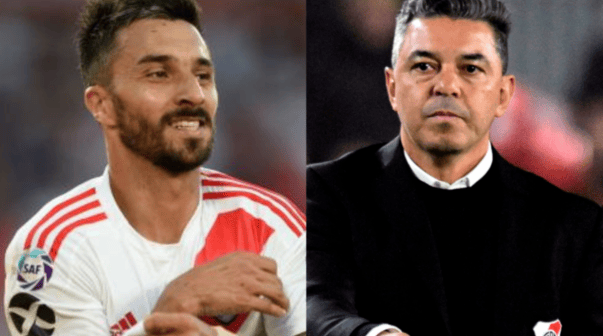 Tras las declaraciones de Scocco, Gallardo le contestó: 