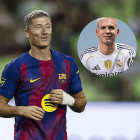 Lewandowski le apuntó a Mastatuono tras su llegada al Real Madrid: 