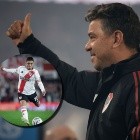 Gallardo reveló qué le pasó a Juanfer Quintero en River vs. Godoy Cruz: 