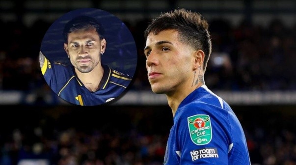 Enzo Fernández fue contundente con Leandro Paredes en Boca