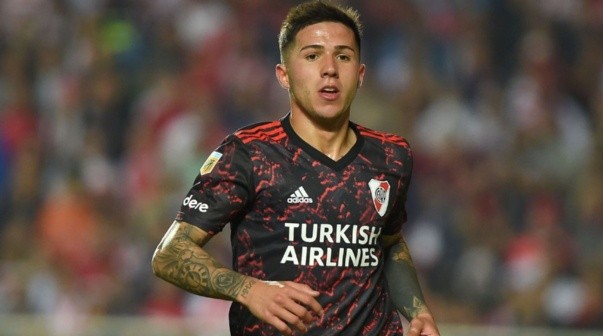 Enzo Fernández eligió a su jugador favorito de River: 