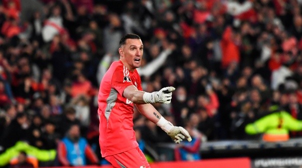 Franco Armani. River Plate vs Libertad. Octavos de Final Copa Libertadores.