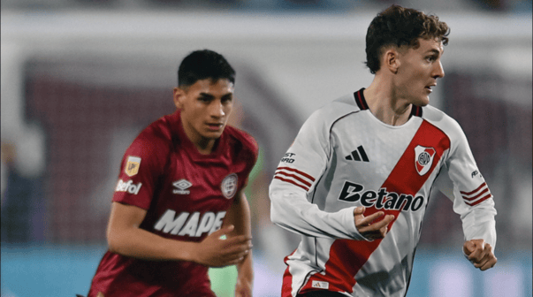 Lanús se lo empató a River en la última