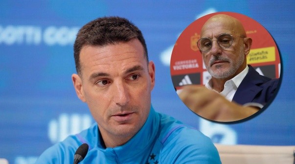 El DT de España se plantó con Scaloni por la Finalissima ante Argentina: 