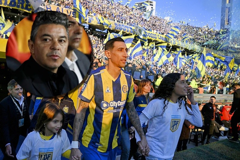 Di María le contestó a Gallardo sobre su vuelta a Central Di María le contestó a Gallardo sobre su vuelta a Central
