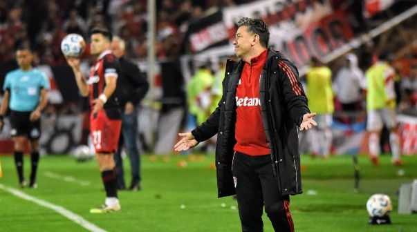 Pese a la clasificación, Gallardo fue duro con los jugadores de River: 