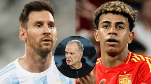 Bielsa comparó a Lamine Yamal con Messi y sorprendió: 