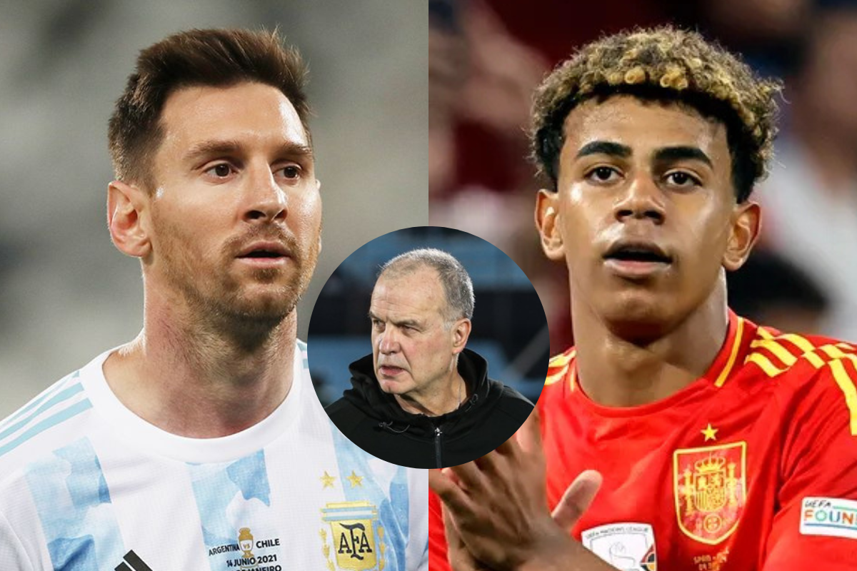 ¿Quién es mejor? La respuesta de Bielsa sobre Messi y Yamal: 