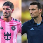 Scaloni en la Selección, tajante sobre la polémica de De Paul en Inter Miami: 