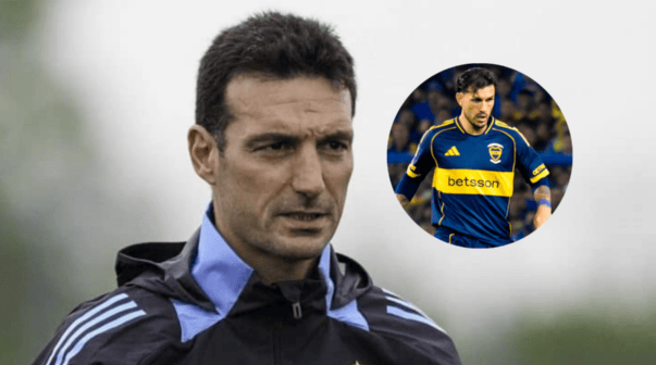 Scaloni sentenció a Paredes tras su llegada a Boca: 