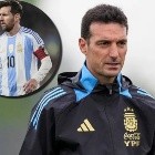 El aviso de Scaloni sobre Messi en la Selección Argentina: 
