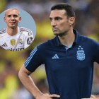 Scaloni, contundente con Mastantuono en Real Madrid y la Selección: 
