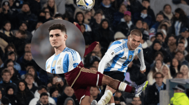 Julián Álvarez sentenció a Mastantuono en la Selección Argentina: 