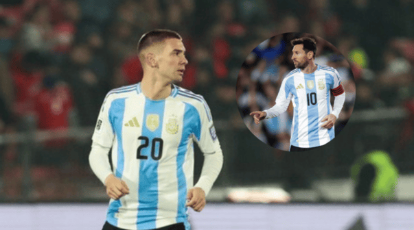 La revelación de Mastantuono sobre Messi en la Selección: 